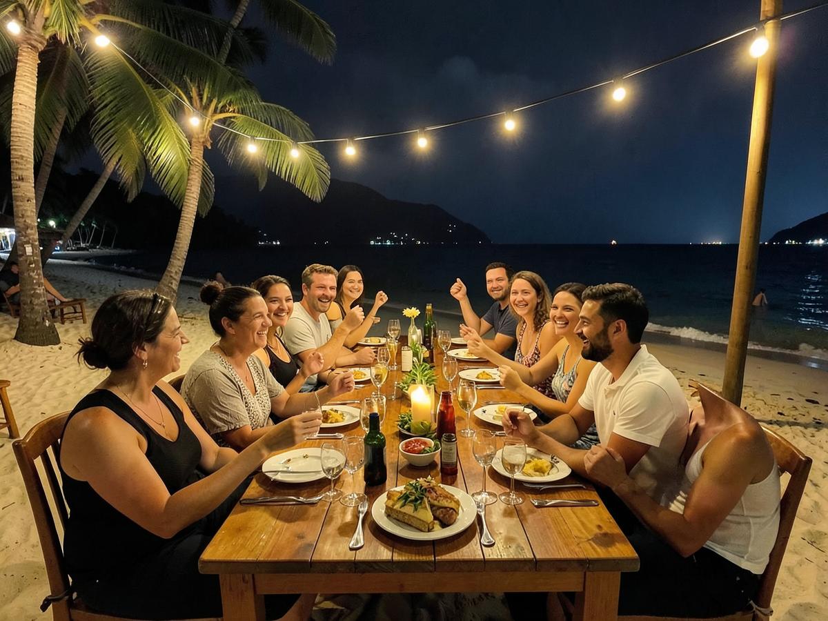 Jantar do grupo